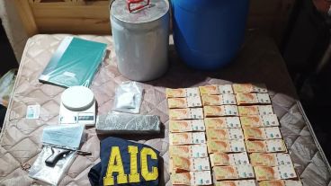 Marihuana y precursores químicos, el secuestro en Venado Tuerto.