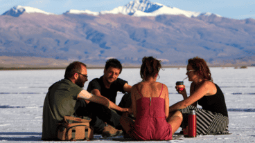 Las Salinas Grandes compartidas por Salta y Jujuy.