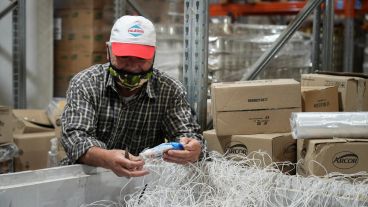 Esteban llegó hace 30 años del Chaco. "Es lindo ayudar a los demás", dice.