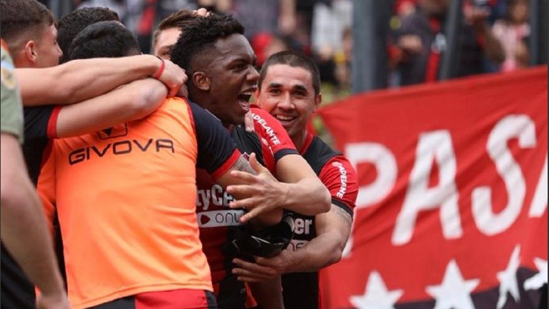 Fue el segundo gol de Reasco con la camiseta de Newell's.