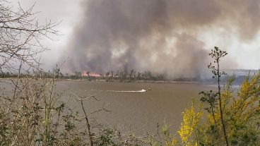 En San Lorenzo se registraron nuevos incendios.