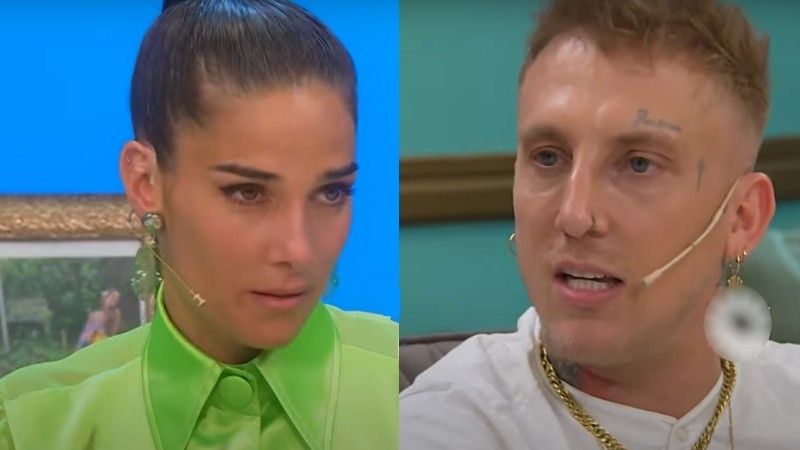 Juana Viale y El Polaco en 