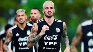 Rodrigo De Paul, y su cambio de look.