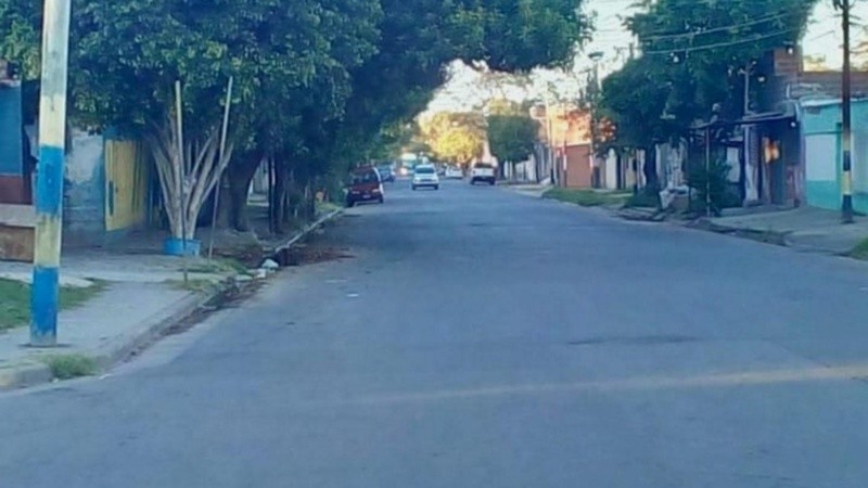 Necochea y Doctor Riva, el lugar conocido en el barrio como la U.