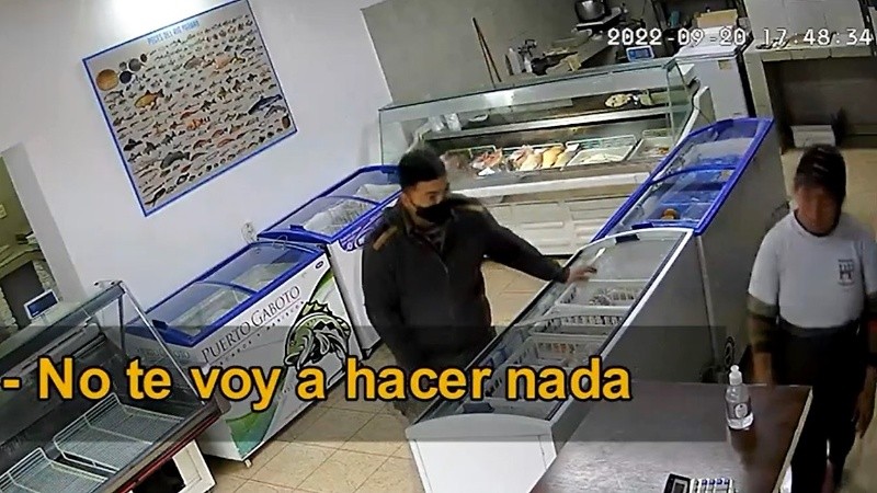 El ladrón no estaba armado y eso también le ayudó para su liberación.