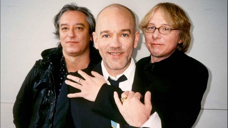 El grupo estadounidense REM.