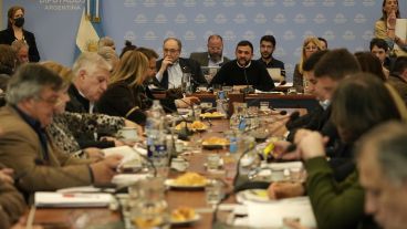 El debate en el plenario de comisiones de Diputados.