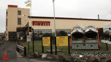 La planta Pirelli de Merlo.