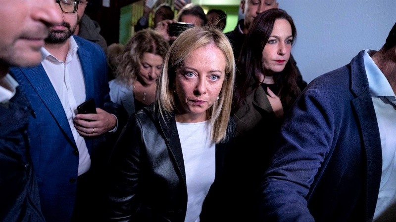 Meloni encabeza un histórico giro en su país.