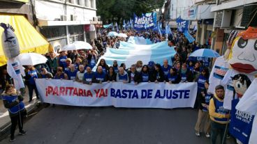 El jueves habrá marcha en Santa Fe.