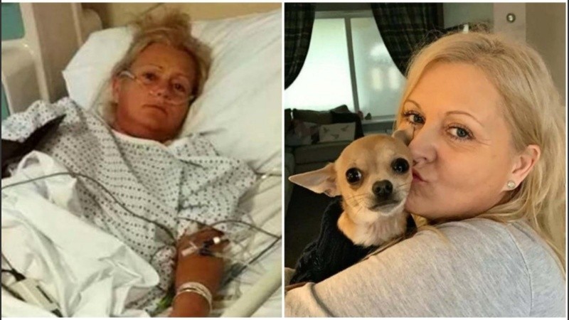 Fue hospitalizada por 3 días luego que su mascota le defecara en el rostro.