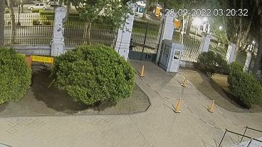 El hecho, breve y sin testigos, quedó filmado.