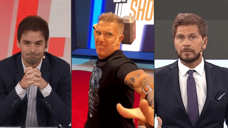 El conductor de TV terminó su relación con los relatores de muy mala manera. 