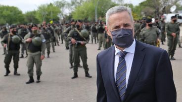 "Era el mejor de entre los mandos superiores de la policia de Santa Fe", sostuvo Sain.