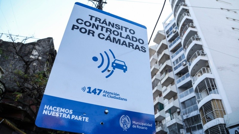 El sistema de control de tránsito se empezó a instalar en mayo de este año