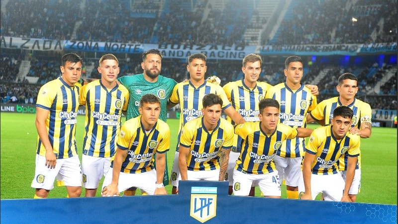 Los titulares auriazules que salieron a jugar contra Racing en Avellaneda.