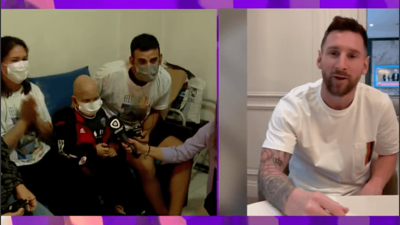 El momento en el que Genaro se entera del mensaje de su ídolo.