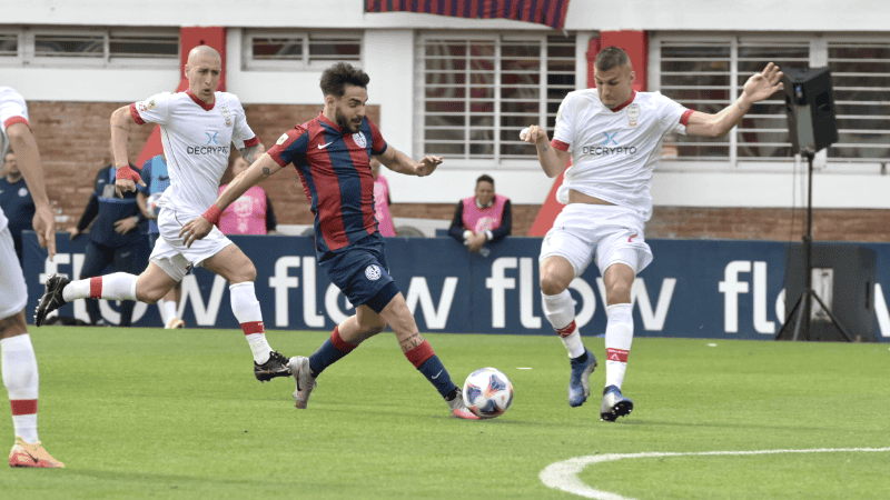 Ezequiel Cerutti anotó el único tanto del partido.