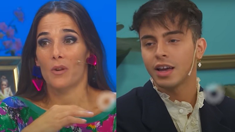 Juana Viale y Rusherking.