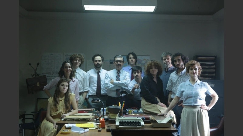 El elenco de la película 