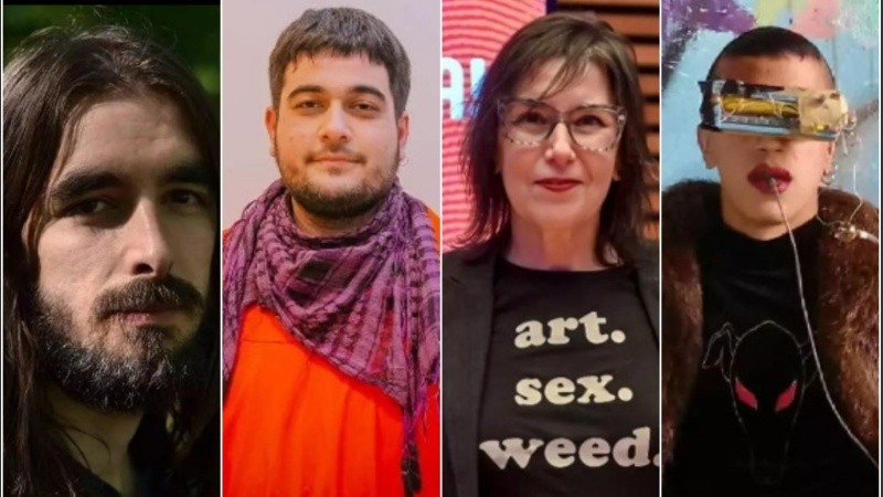 Riccardo Frolloni, Misael Castillo, Carolina Lesta y Sirena del Kaos son parte del 30º FIPR.