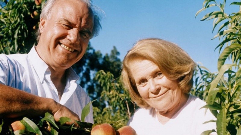 La pareja llevaba siete años alejada de los medios y se dedicaba a trabajar su plantación de frutas. 