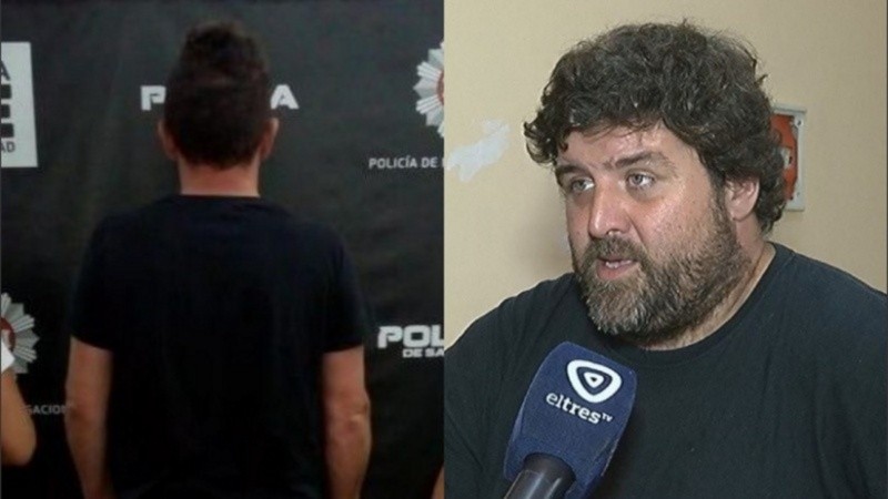 Poletti (izquierda) y González (derecha), condenados en un juicio abreviado.