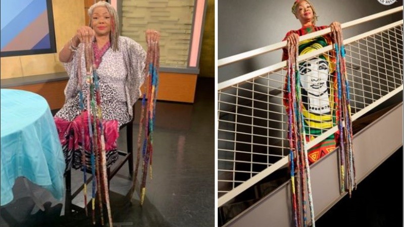 Diana usa entre 15 y 20 botellas de esmalte de uñas.