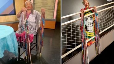 Diana usa entre 15 y 20 botellas de esmalte de uñas.