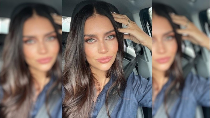 La empresaria conductora Zaira Nara.