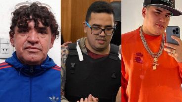 "El Viejo", "Guille" y "Lucho", las tres generaciones de Los Monos.