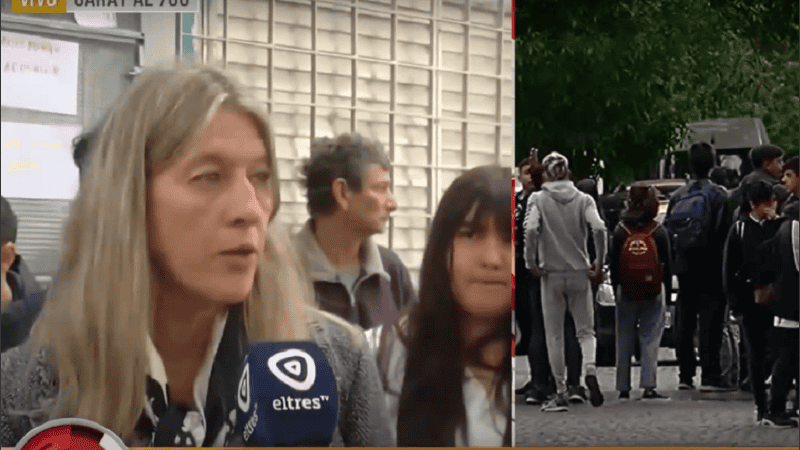 La directora del colegio confirmó en El Tres que el docente fue desplazado del cargo tras la denuncia del miércoles.