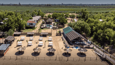 El parador Garden sobre La Invernada.