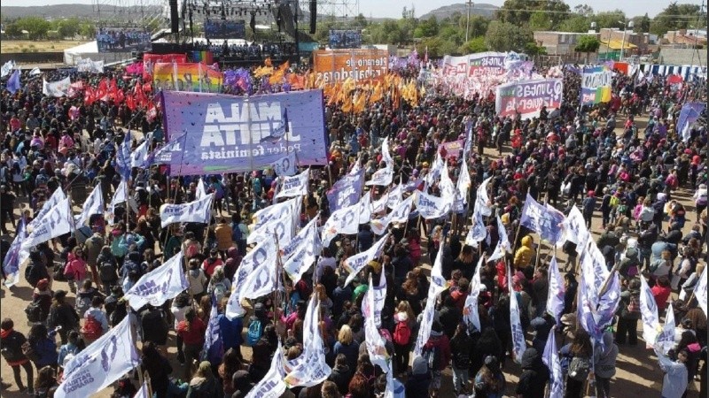 Por primera vez en 35 años, habrá dos encuentros anuales: el Plurinacional - que inició este sábado- y el Nacional de Mujeres.