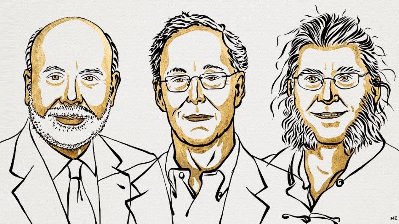 Ben Bernanke, Douglas Diamond y Philip Dybvig reconocidos con el Premio Nobel de Economía 2022.