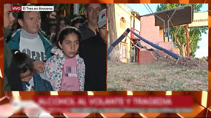 El pueblo de Arocena se vio conmocionado por la tragedia de la familia de José.