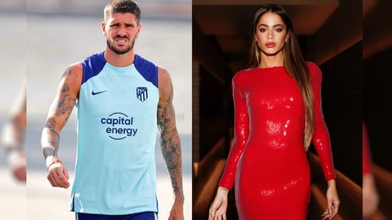 Rodrigo de Paul y Tini Stoessel.