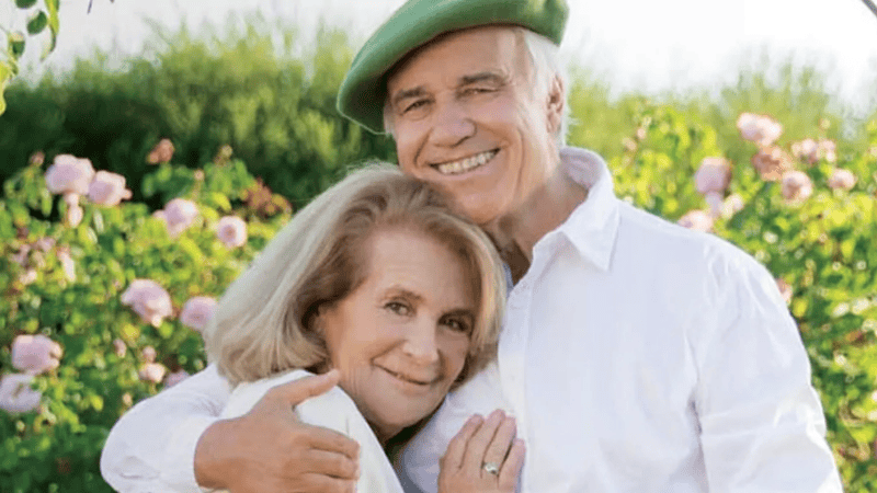 Mónica y César estuvieron juntos durante 44 años.