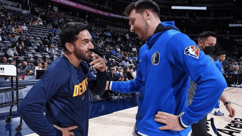 El base argentino se reencontrará con Luka Doncic, viejos conocidos de Real Madrid.