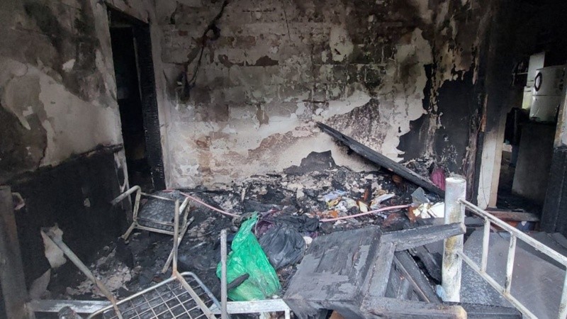 La vivienda afectada está ubicada en French al 7430.