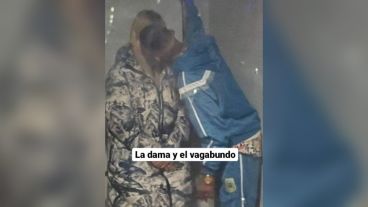 L-Gante tuvo un show para un evento privado en un local bailable de Quilmes y Wanda lo acompañó.