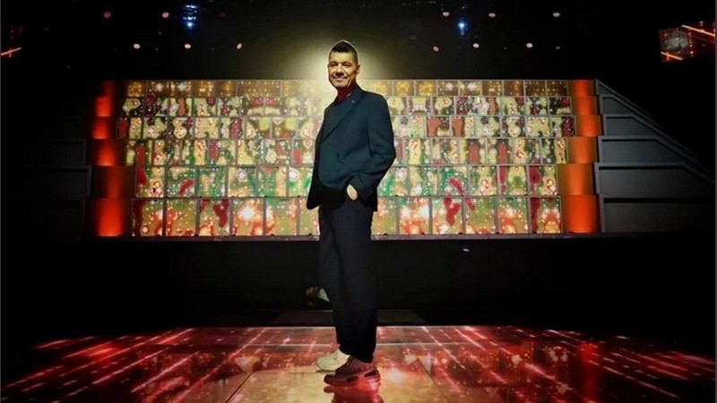 Marcelo Tinelli cierra la primera temporada de Canta conmigo ahora.