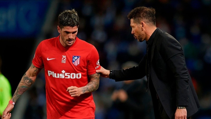  De Paul tiene contrato vigente con Atlético de Madrid hasta el 2026