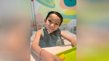 Bauti tiene 6 años y cursa primer grado.