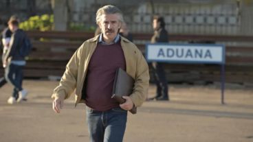 El actor Leonardo Sbaraglia en una escena de "El gerente".