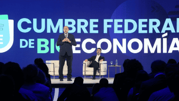 Omar Perotti, orador en la jornada de apertura de la 1era. Cumbre Federal de Bioeconomía