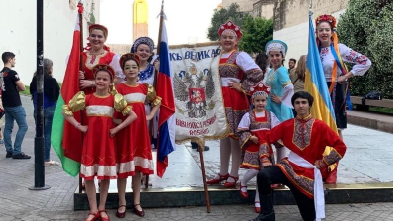 Históricamente, la biblioteca Pushkin representaba a Ucrania, Rusia y Bielorrusia.