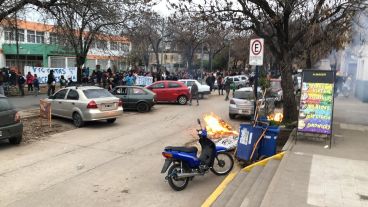 Protestas en junio de 2021 en ocasión de un doble crimen. Nada parece cambiar en el noroeste.