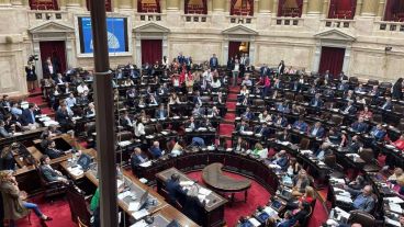 En una maratónica sesión, la Cámara de Diputados aprobó el presupuesto 2023.