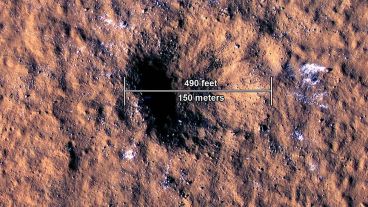 InSight aterrizó con éxito en Marte en noviembre de 2018.